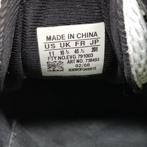 adidas Powerband Leather Soft Spike Golf Shoes 11 - Picture 8 of 8